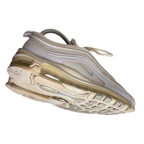 Nike Women's Air Max 97 Triple White Shoes Sneakers Size 9 DH8016-100 Athleisure - Picture 5 of 15